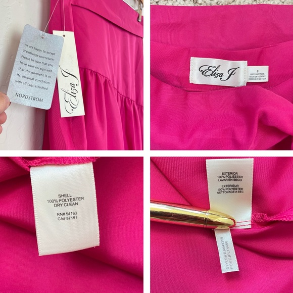 Eliza J Asymmetrical Ruffle Tie-Front Midi Skirt - Picture 13 of 14